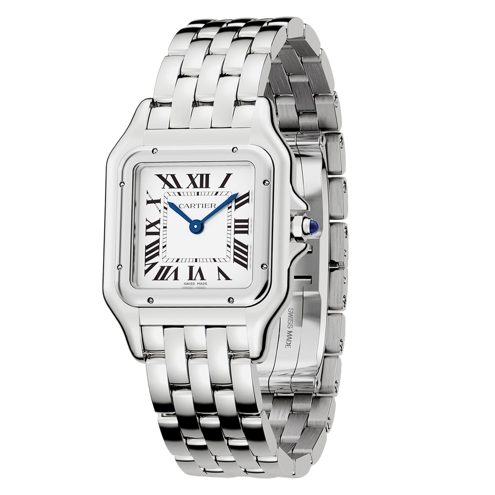 Cartier Panthère De Cartier Watch Medium Model, Quartz Movement, Steel Cartier Panthère De Cartier Watch Medium Model, Quartz Movement, Steel