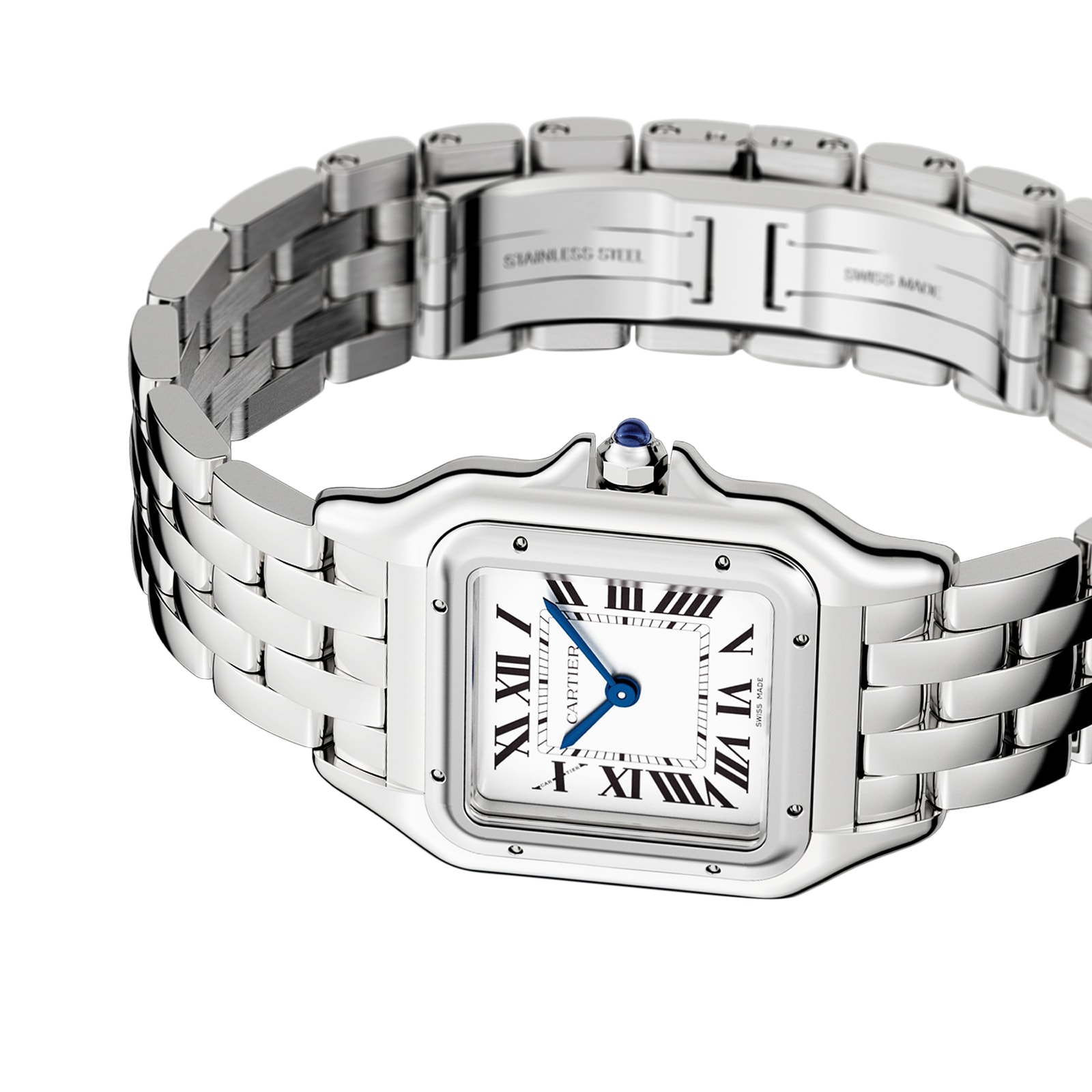 Cartier Panthère De Cartier Watch Medium Model, Quartz Movement, Steel Cartier Panthère De Cartier Watch Medium Model, Quartz Movement, Steel