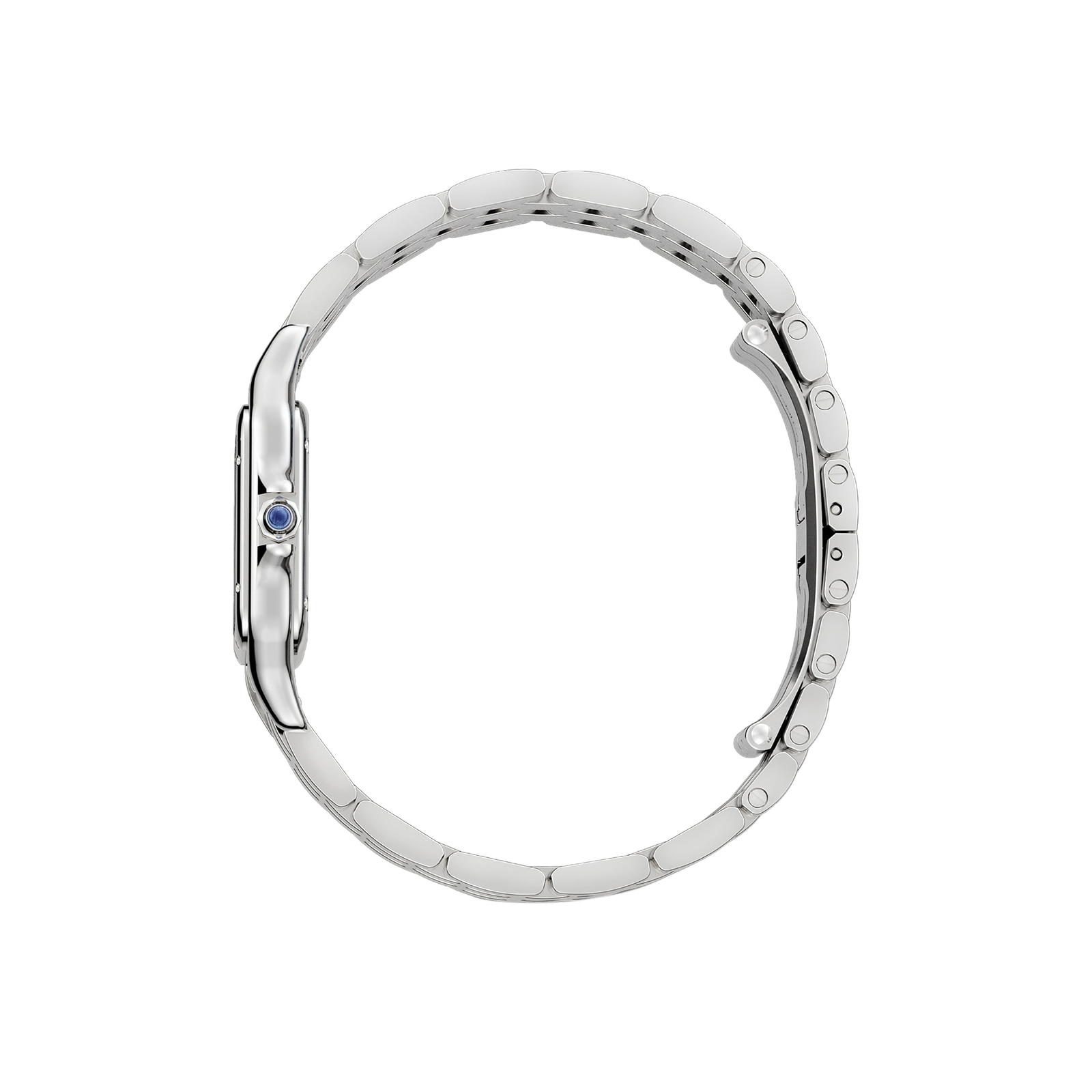 Cartier Panthère De Cartier Watch Medium Model, Quartz Movement, Steel