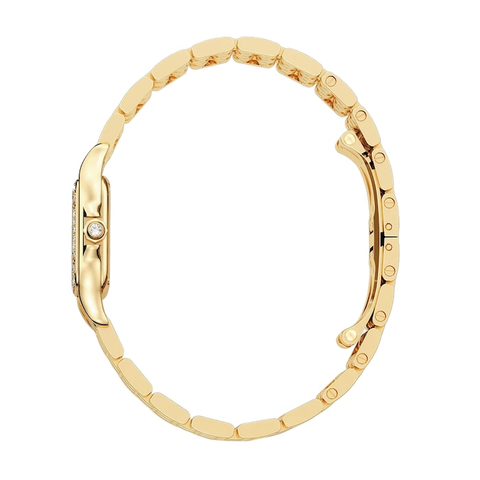 Cartier Panthère De Cartier Watch, Small Model, Quartz Movement, Yellow Gold, Diamonds