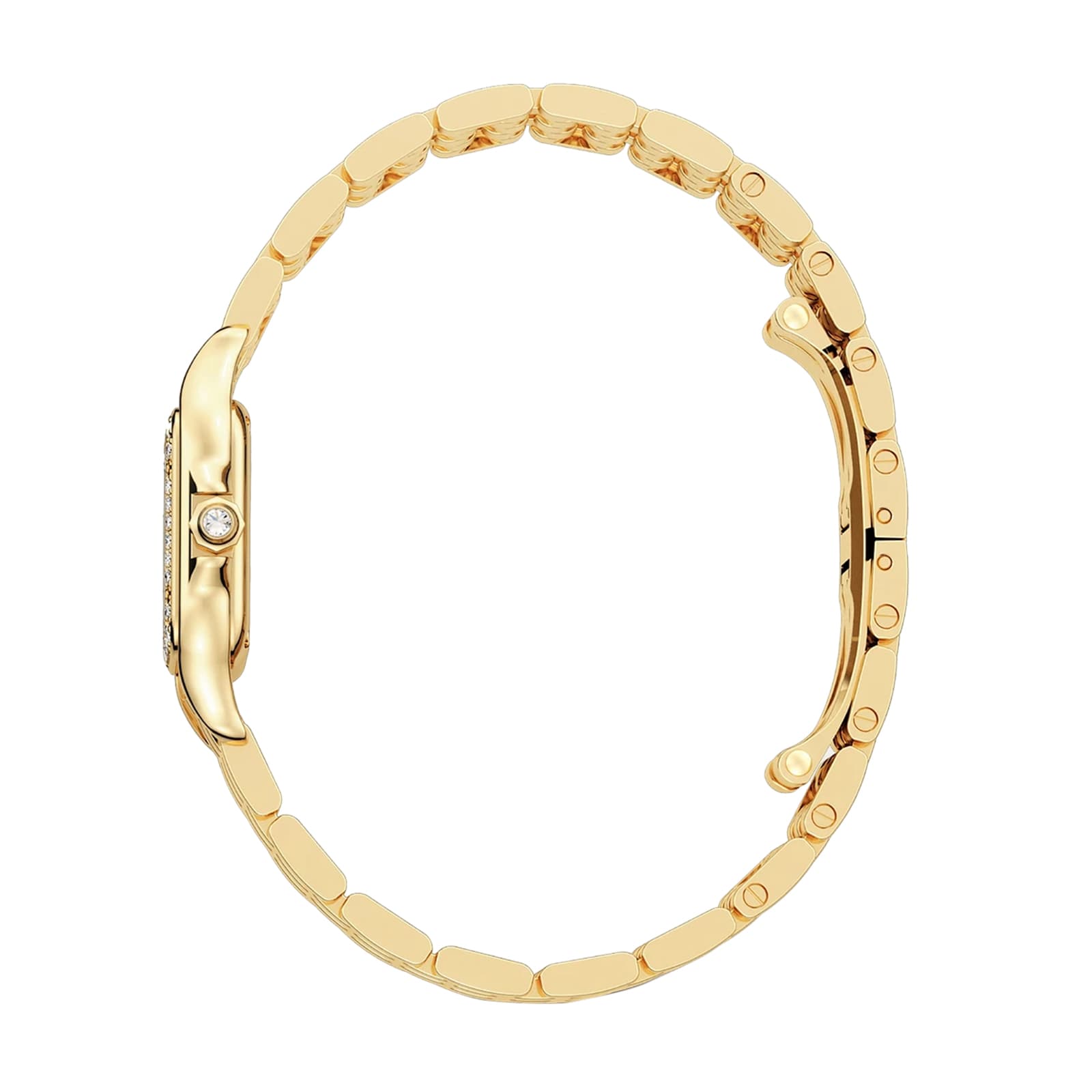 Cartier Panthère De Cartier Watch, Small Model, Quartz Movement, Yellow Gold, Diamonds