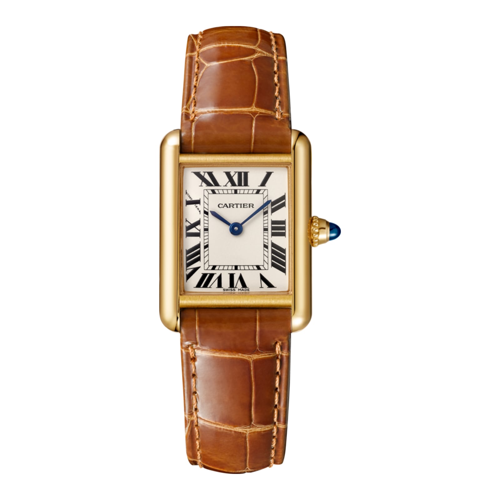 Cartier Tank Louis Cartier Watch Small Model, Quartz Movement, Yellow Gold, Leather Cartier Tank Louis Cartier Watch Small Model, Quartz Movement, Yellow Gold, Leather