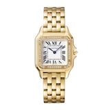 Cartier Panthère De Cartier Watch Medium Model, Quartz Movement, Yellow Gold, Diamonds