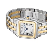 Cartier Panthère De Cartier Watch, Large Model, Quartz Movement, Yellow Gold, Steel