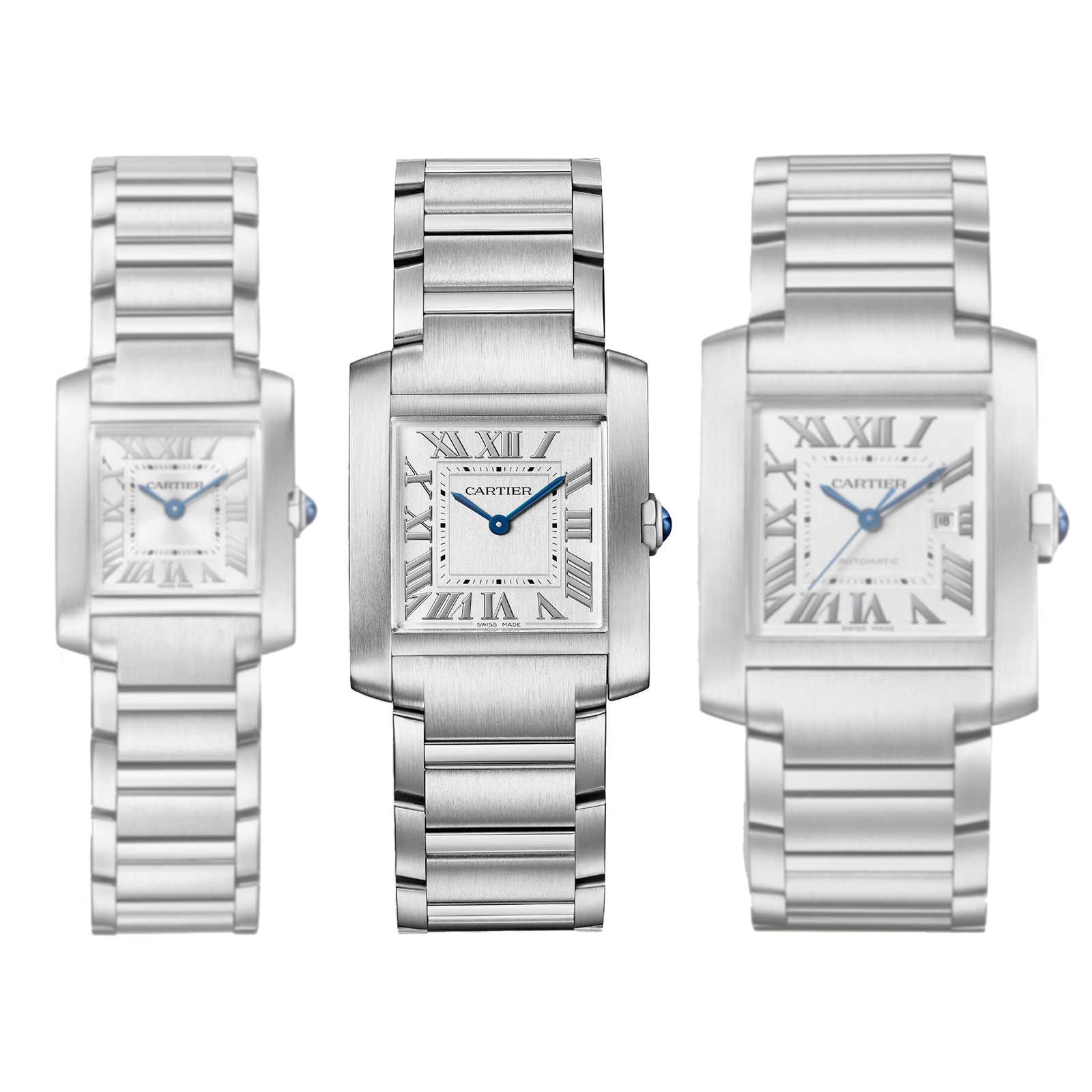 Cartier Tank Française Watch Medium Model, Quartz Movement, Steel Cartier Tank Française Watch Medium Model, Quartz Movement, Steel