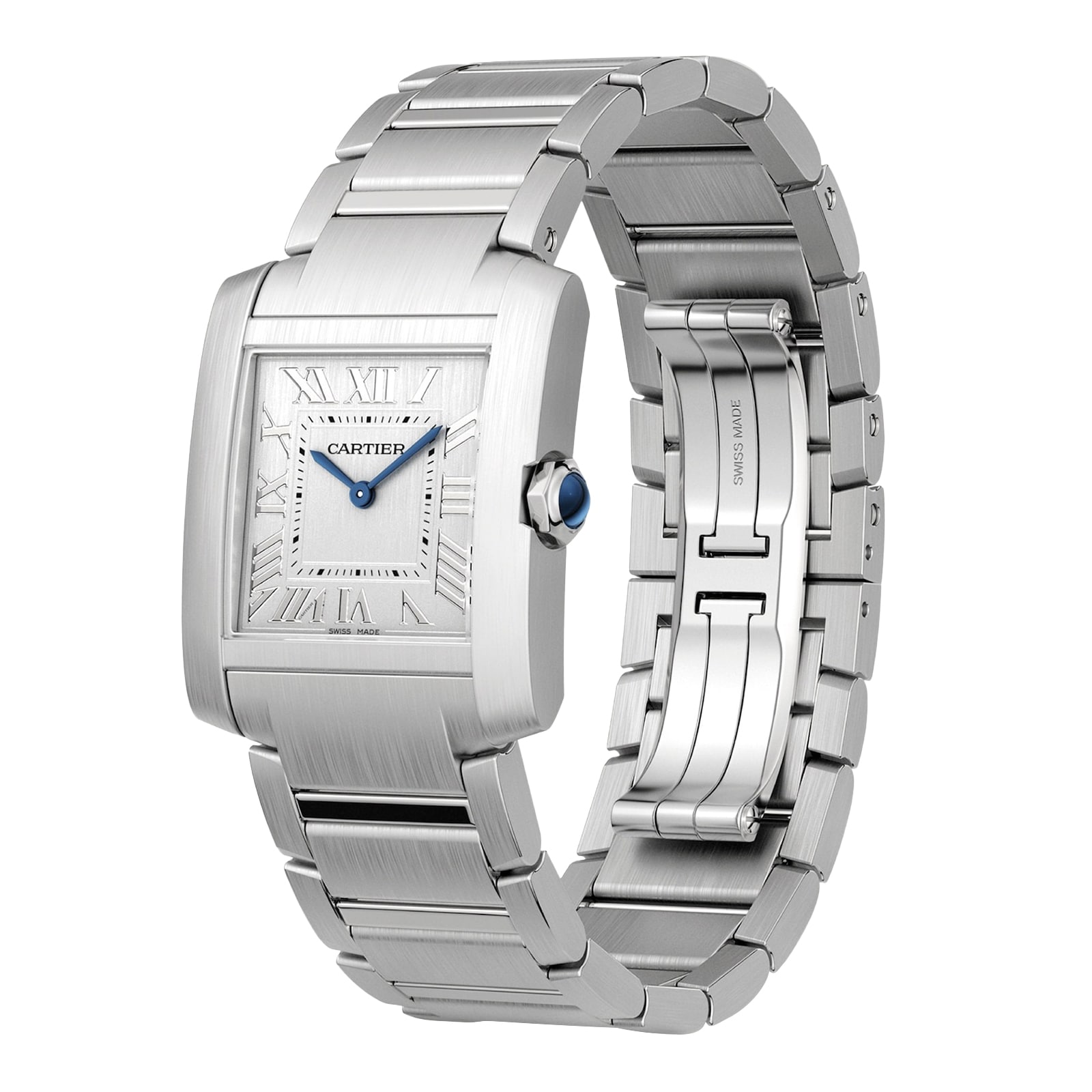 Cartier Tank Française Watch Medium Model, Quartz Movement, Steel Cartier Tank Française Watch Medium Model, Quartz Movement, Steel