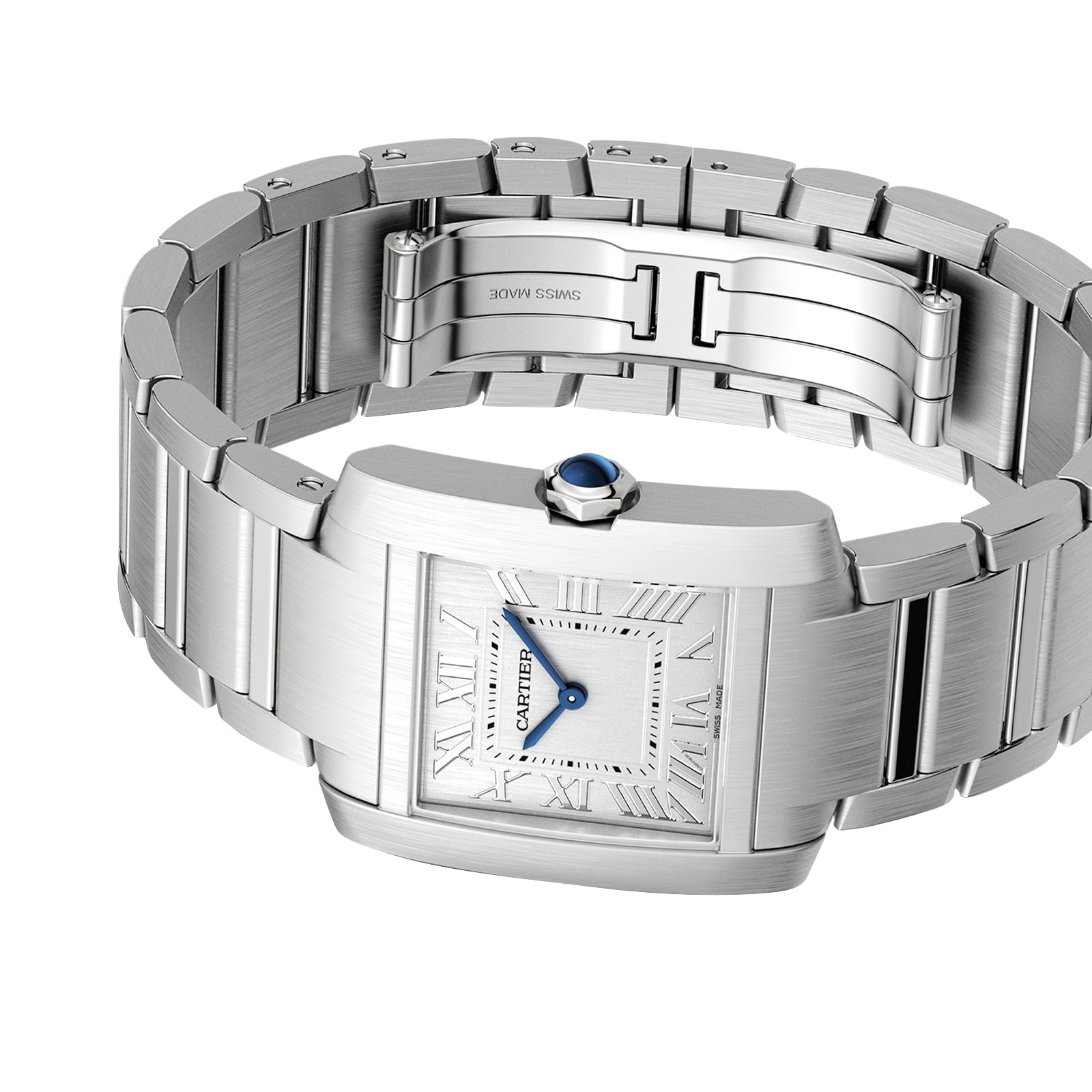 Cartier Tank Française Watch Medium Model, Quartz Movement, Steel Cartier Tank Française Watch Medium Model, Quartz Movement, Steel