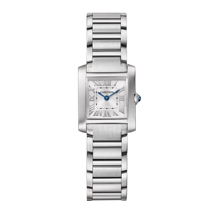 Cartier Tank Française Watch Small Model, Quartz Movement, Steel