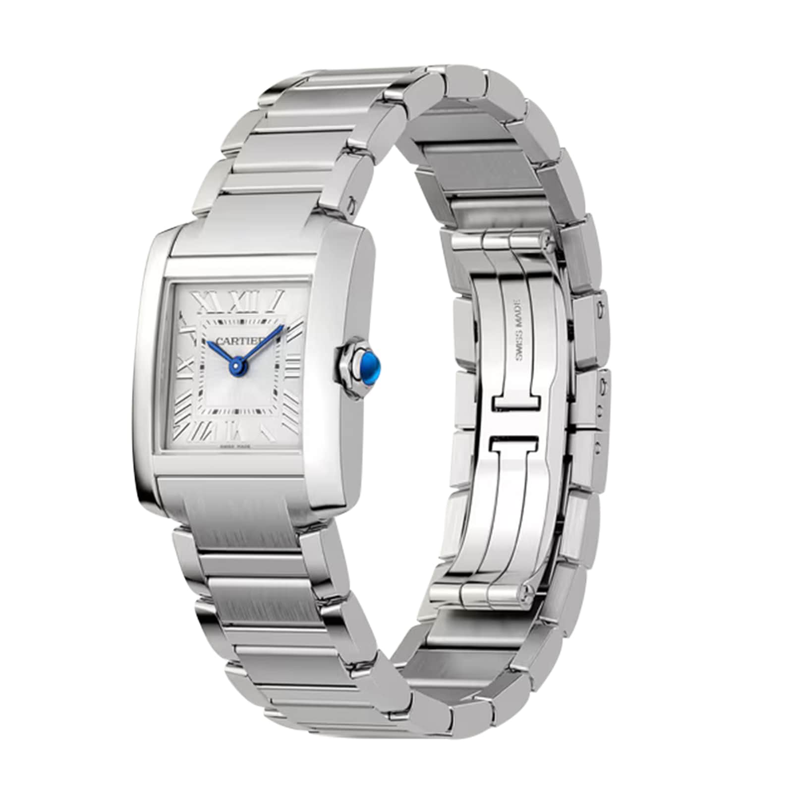 Cartier Tank Française Watch Small Model, Quartz Movement, Steel Cartier Tank Française Watch Small Model, Quartz Movement, Steel