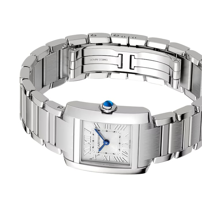 Cartier Tank Française Watch Small Model, Quartz Movement, Steel