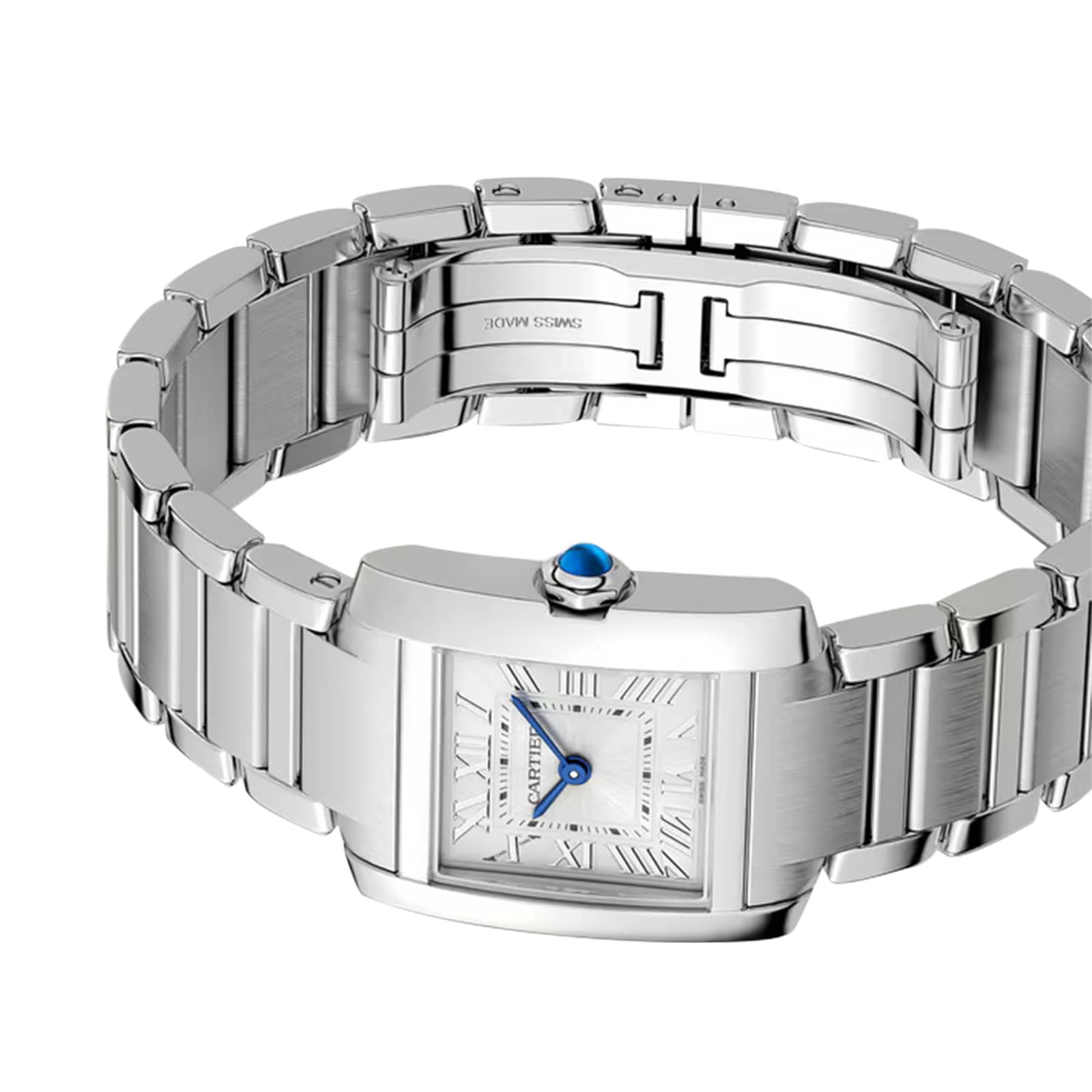 Cartier Tank Française Watch Small Model, Quartz Movement, Steel Cartier Tank Française Watch Small Model, Quartz Movement, Steel