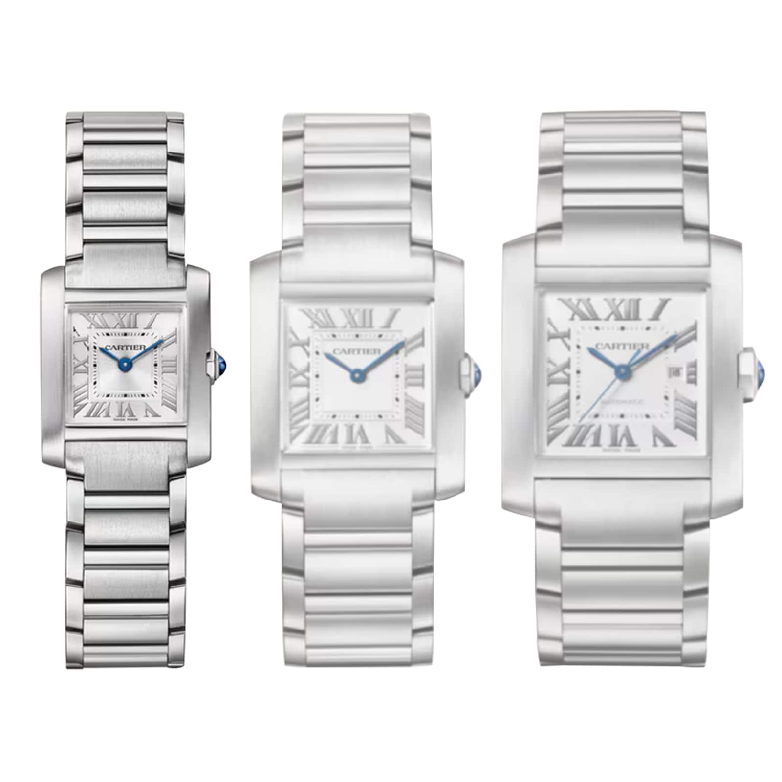 Cartier Tank Française Watch Small Model, Quartz Movement, Steel Cartier Tank Française Watch Small Model, Quartz Movement, Steel