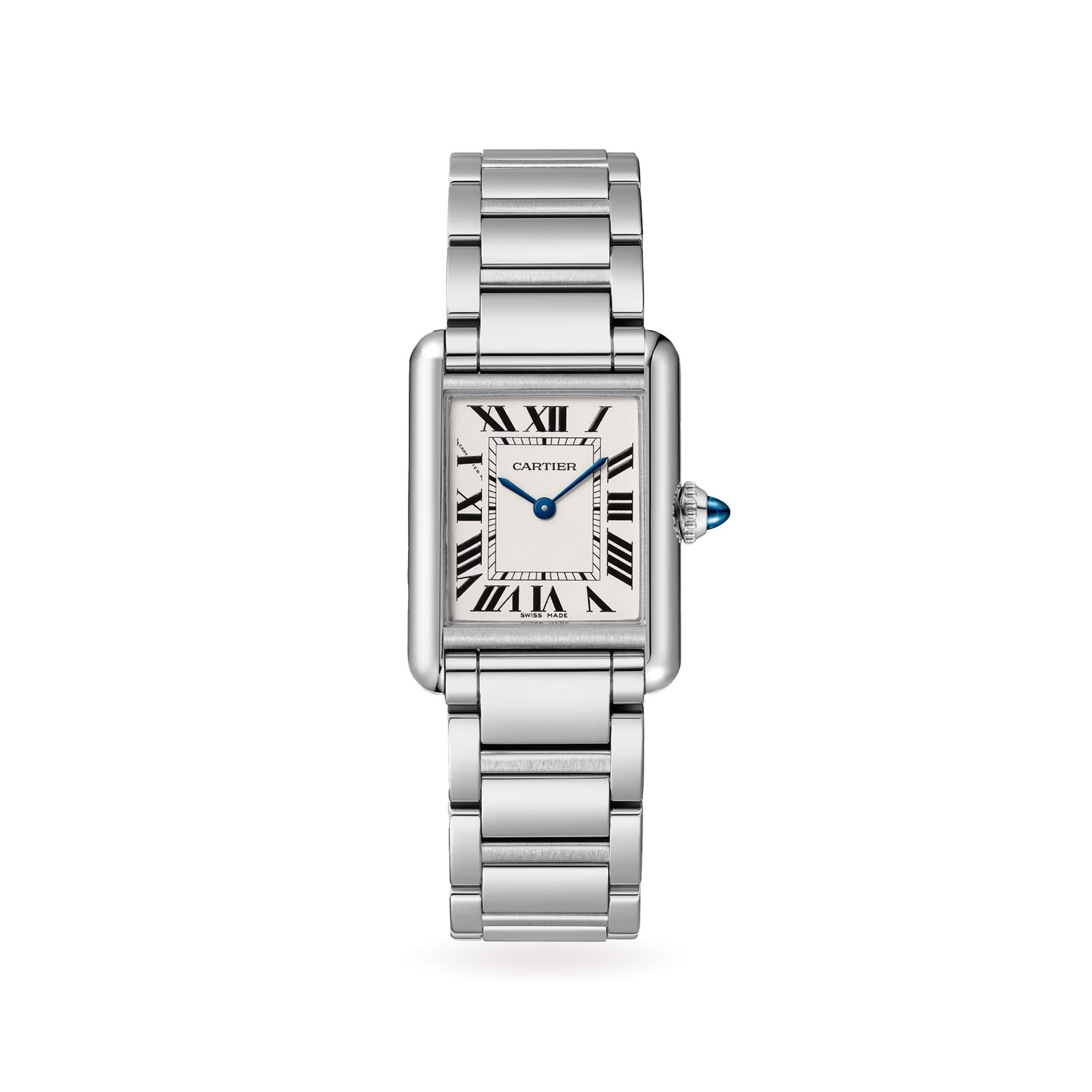 Cartier Tank Must Watch, Small Model, Quartz Movement, Steel Case Cartier Tank Must Watch, Small Model, Quartz Movement, Steel Case