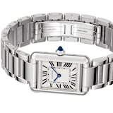 Cartier Tank Must Watch, Small Model, Quartz Movement, Steel Case