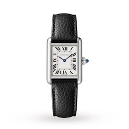 17311574 - Tank Must, Small Model, Quartz Movement, Steel, Leather