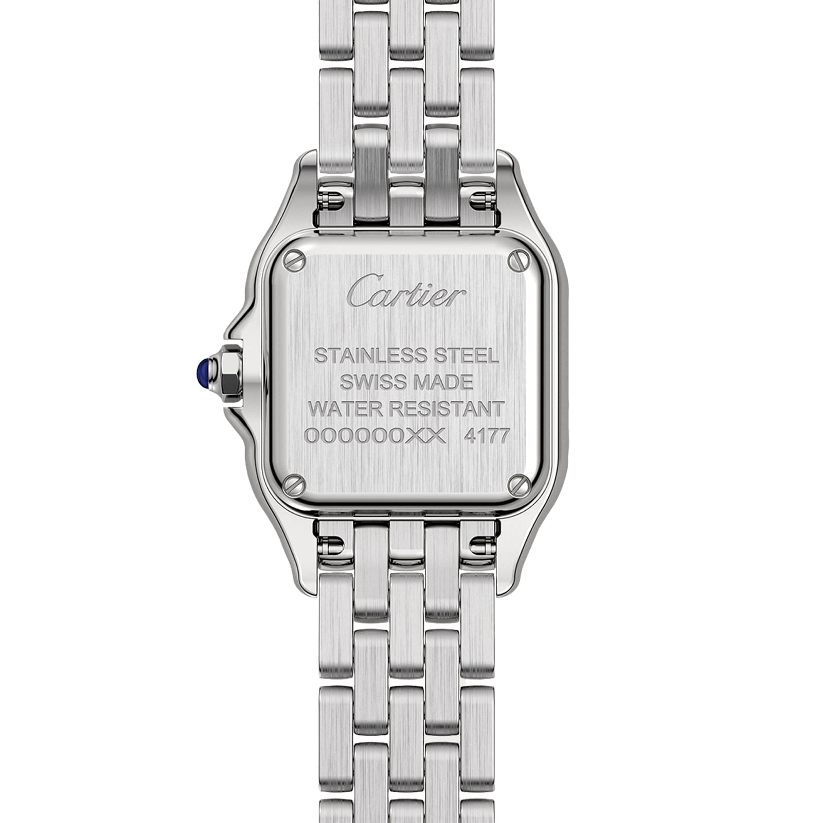 Cartier Panthère De Cartier Watch Small Model, Quartz Movement, Steel, Diamonds Cartier Panthère De Cartier Watch Small Model, Quartz Movement, Steel, Diamonds
