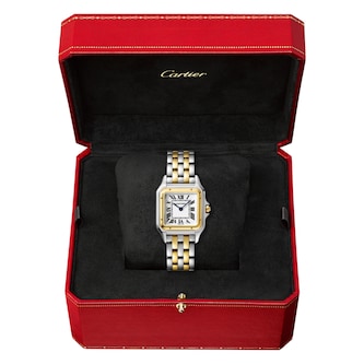 Cartier Panthère De Cartier Watch Medium Model, Quartz Movement, Yellow Gold, Steel Cartier Panthère De Cartier Watch Medium Model, Quartz Movement, Yellow Gold, Steel