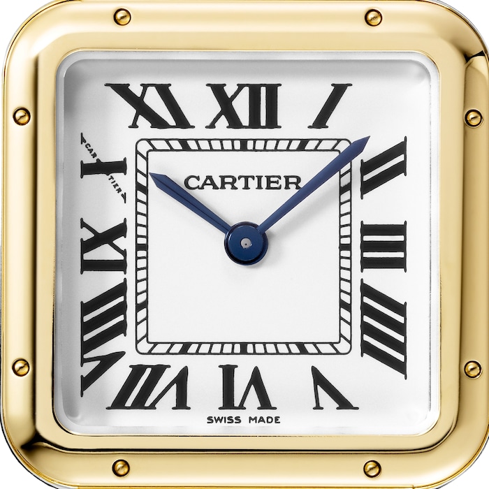 Cartier Panthère De Cartier Watch Medium Model, Quartz Movement, Yellow Gold, Steel