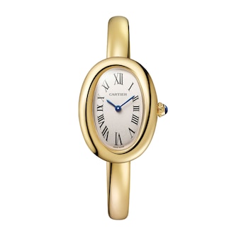 Cartier Baignoire Watch, Small Model, Size 16, Quartz Movement, Yellow Gold Case