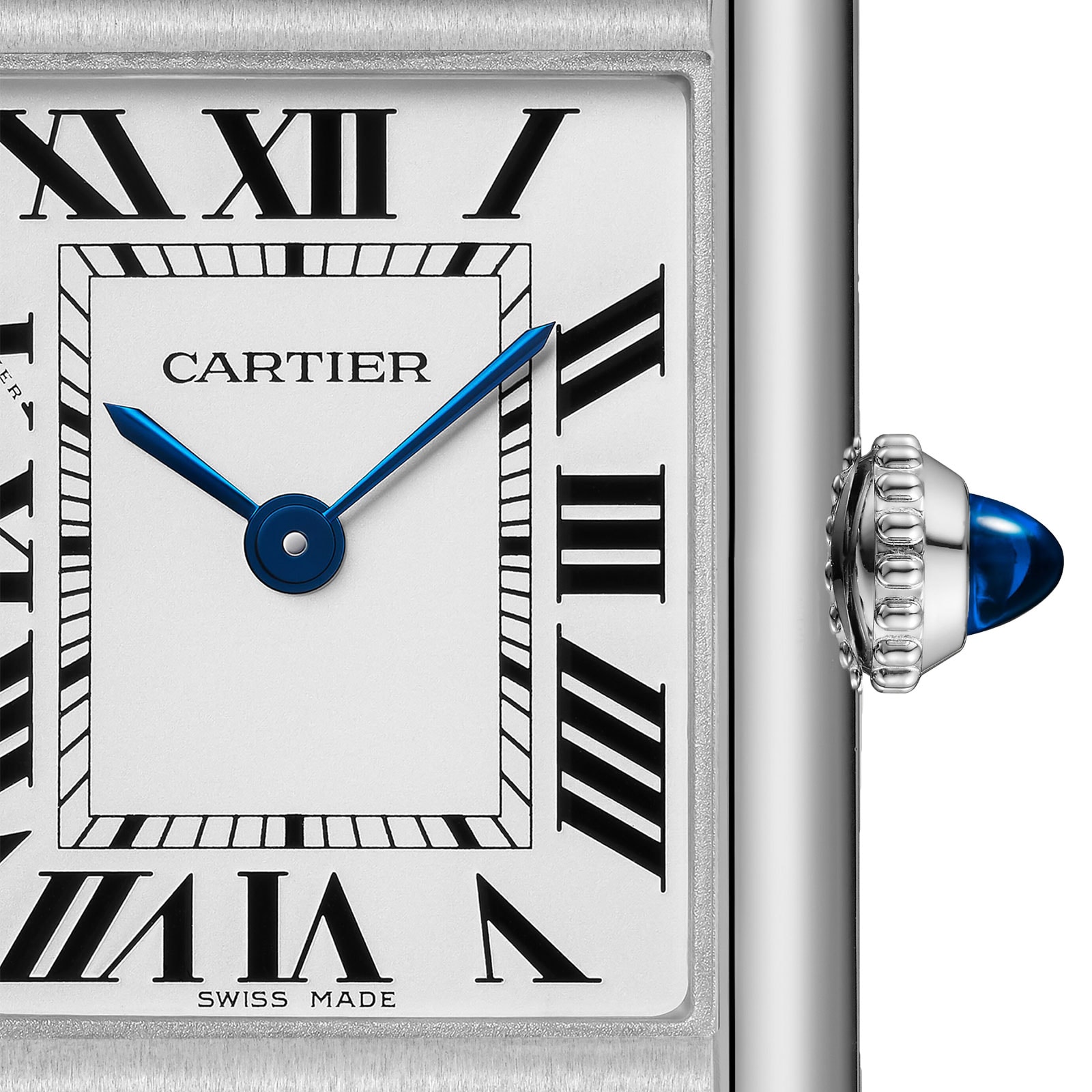 Cartier Tank Must Watch, Small Model, Photovoltaic SolarBeat™ Movement, Steel Case Cartier Tank Must Watch, Small Model, Photovoltaic SolarBeat™ Movement, Steel Case