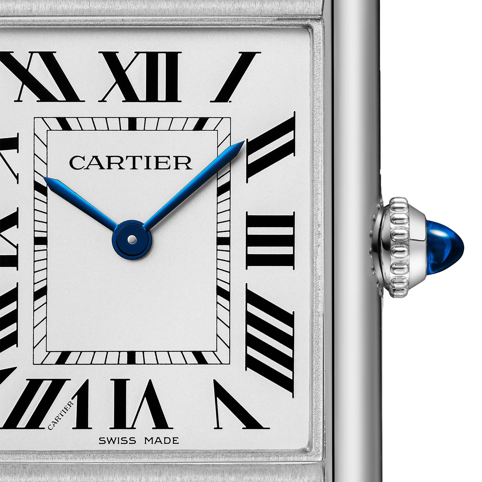 Cartier Tank Must Watch, Large Model, Photovoltaic SolarBeat™ Movement, Steel Case