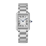 Cartier Tank Must Watch, Small Model, Photovoltaic SolarBeat™ Movement, Steel Case