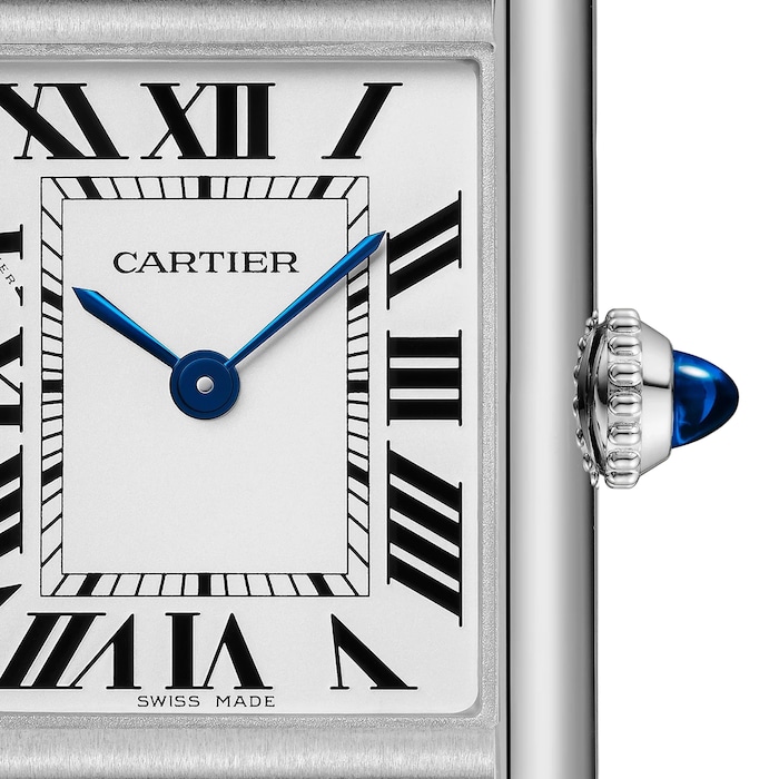 Cartier Tank Must Watch, Small Model, Photovoltaic SolarBeat™ Movement, Steel Case