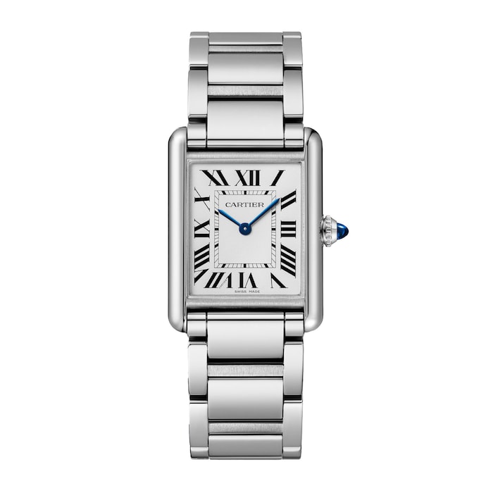 Cartier Tank Must Watch, Small Model, Photovoltaic SolarBeat™ Movement, Steel Case