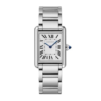 Cartier Tank Must Watch, Large Model, Photovoltaic SolarBeat™ Movement, Steel Case Cartier Tank Must Watch, Large Model, Photovoltaic SolarBeat™ Movement, Steel Case