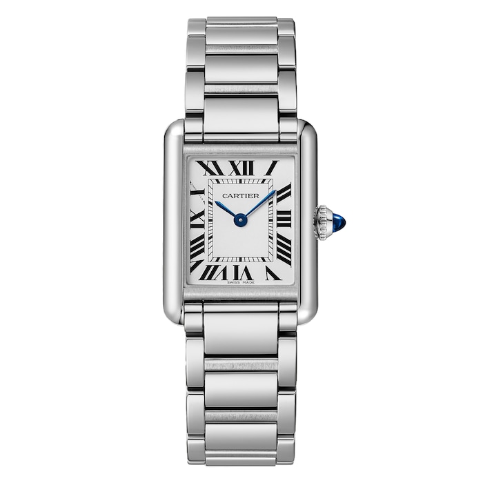 Cartier Tank Must Watch, Small Model, SolarBeat Photovoltaic Movement, Steel Case