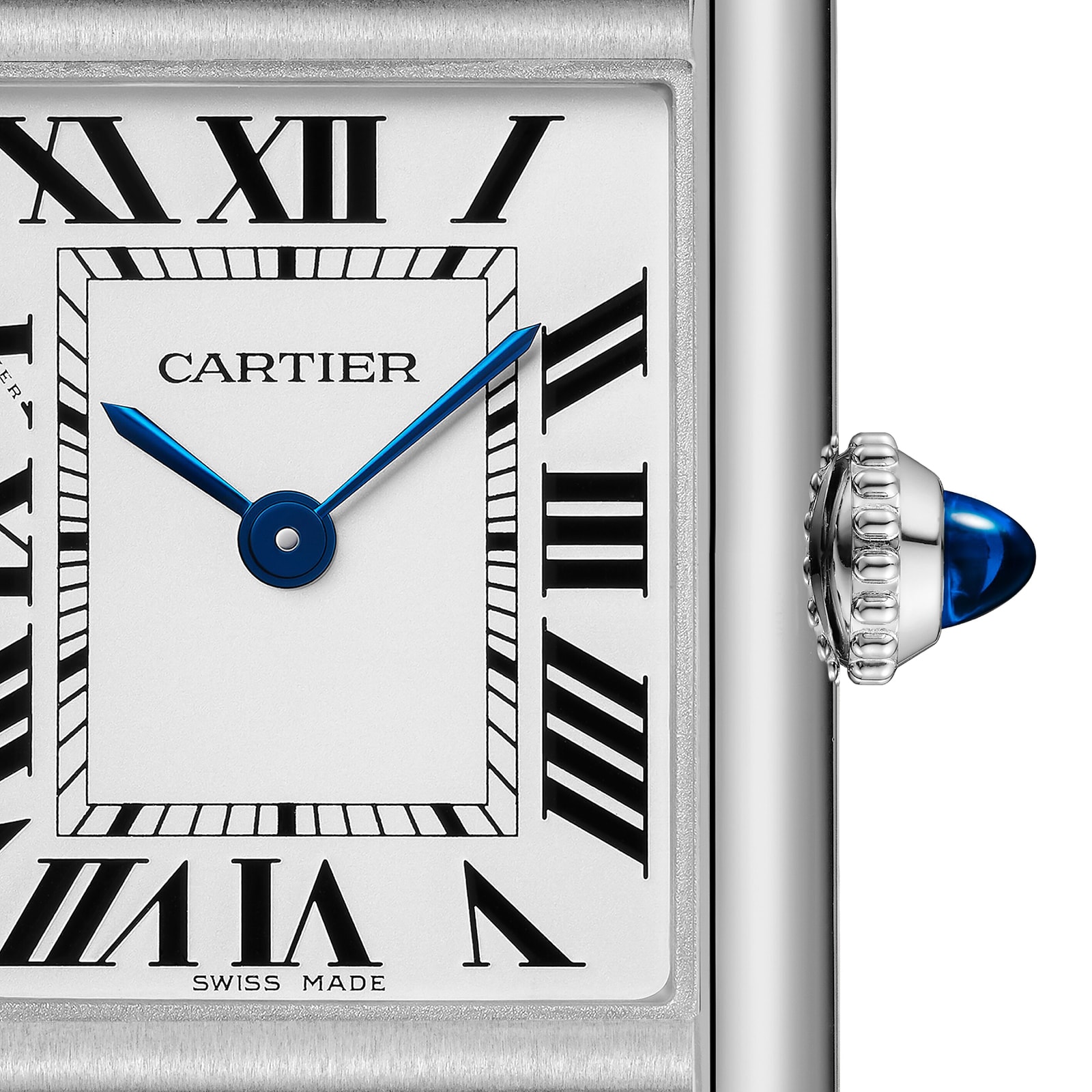 Cartier Tank Must Watch, Small Model, SolarBeat Photovoltaic Movement, Steel Case Cartier Tank Must Watch, Small Model, SolarBeat Photovoltaic Movement, Steel Case