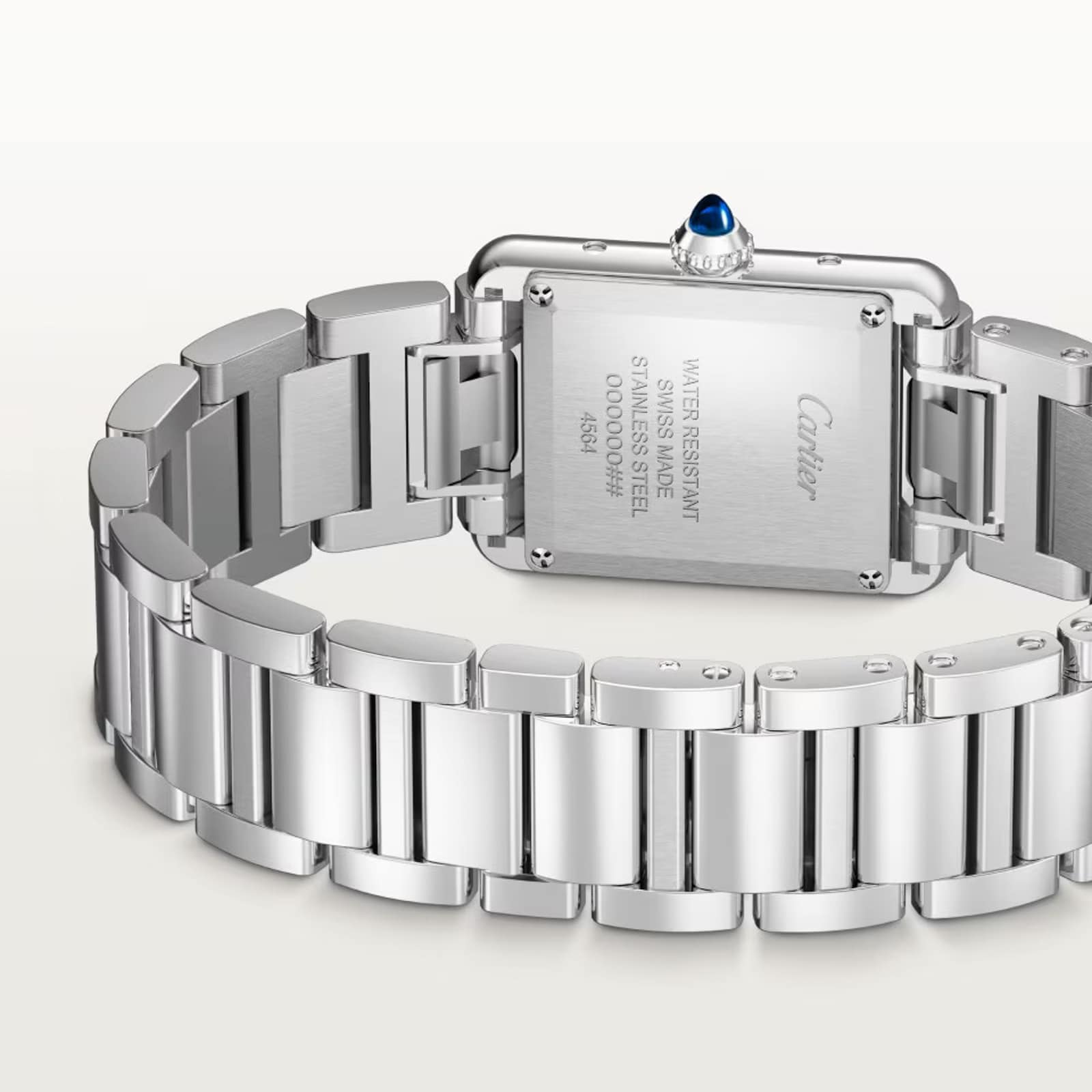 Cartier Tank Must Watch, Small Model, SolarBeat Photovoltaic Movement, Steel Case