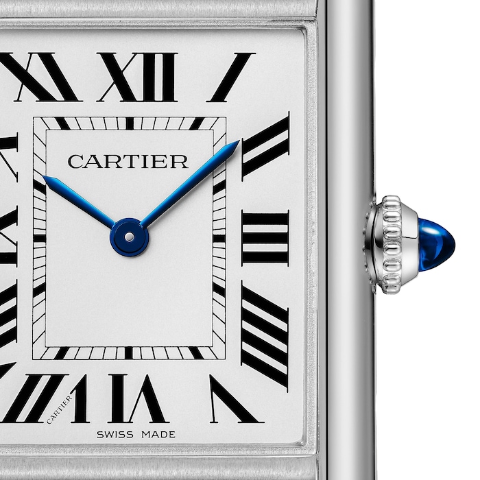 Cartier Tank Must Watch, Large Model, SolarBeat Photovoltaic Movement, Steel Case