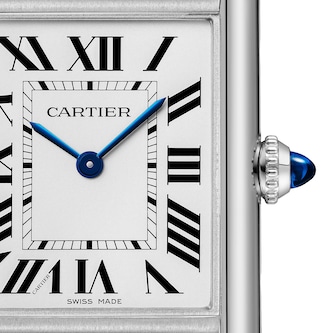 Cartier Tank Must Watch, Large Model, SolarBeat Photovoltaic Movement, Steel Case Cartier Tank Must Watch, Large Model, SolarBeat Photovoltaic Movement, Steel Case