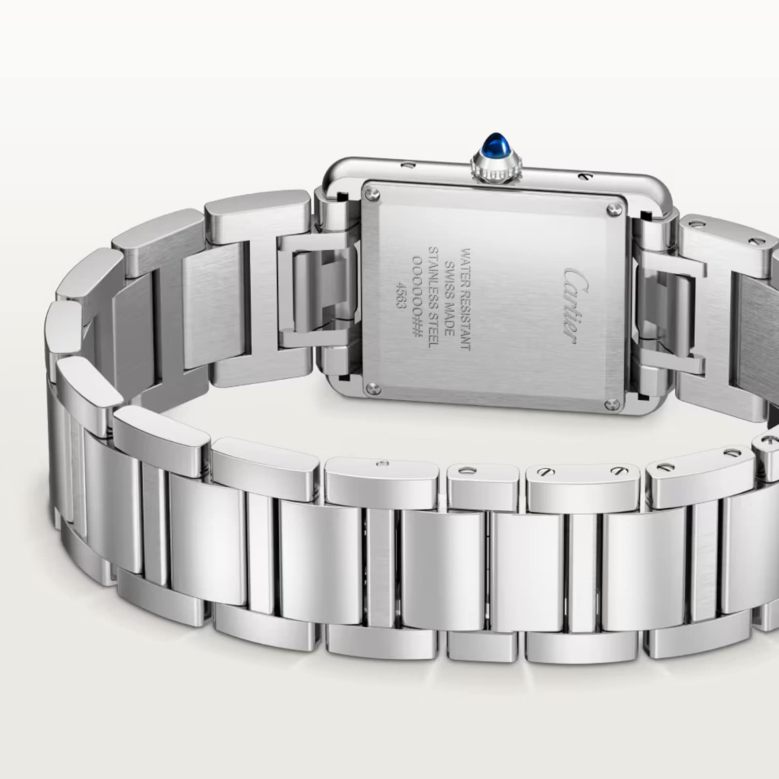 Cartier Tank Must Watch, Large Model, SolarBeat Photovoltaic Movement, Steel Case