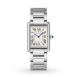 Cartier Tank Must Watch, Large Model, Quartz Movement, Steel Case