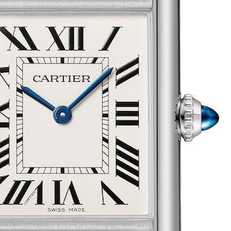 Cartier Tank Must Watch, Large Model, Quartz Movement, Steel Case Cartier Tank Must Watch, Large Model, Quartz Movement, Steel Case