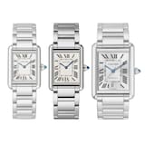 Cartier Tank Must Watch, Large Model, Quartz Movement, Steel Case