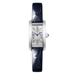 17311591 - Tank Américaine Watch, Mini Model, Quartz Movement, Steel, Leather