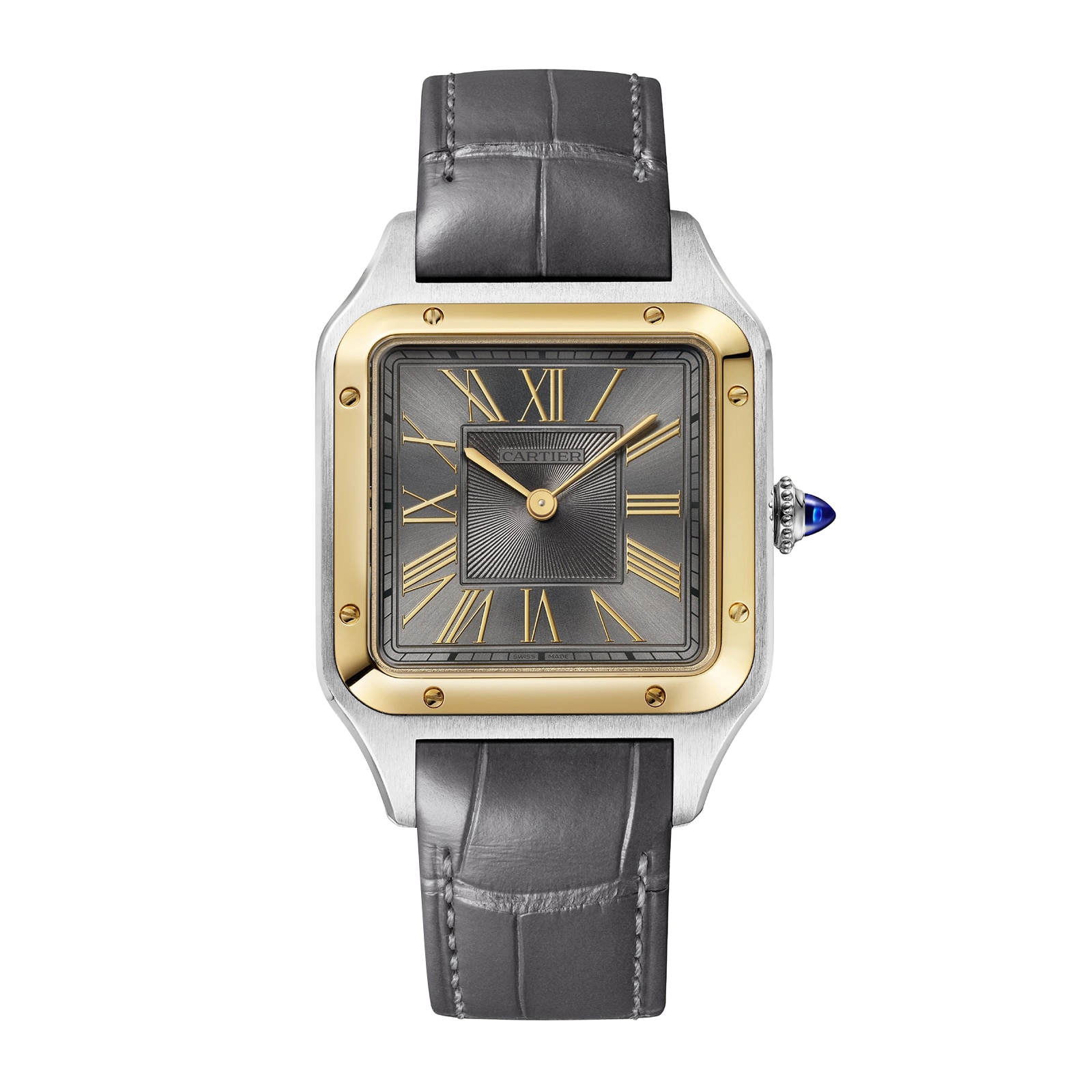 Cartier Santos-Dumont Watch, Large Model, Yellow Gold, High Autonomy Quartz Cartier Santos-Dumont Watch, Large Model, Yellow Gold, High Autonomy Quartz