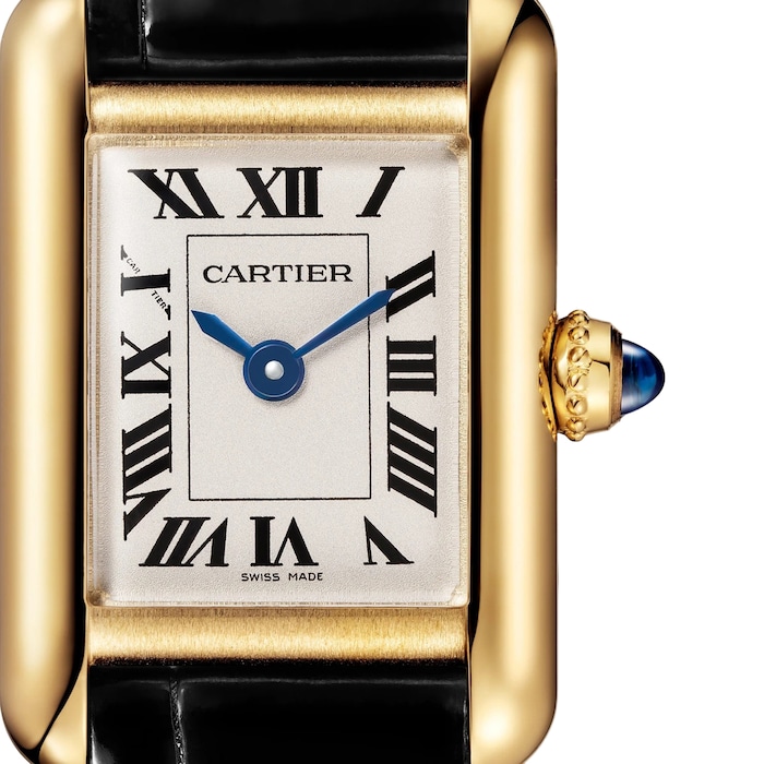 Cartier Tank Louis Cartier Watch, Mini Model, Quartz Movement, Yellow Gold Case