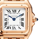 Cartier Panthere de Cartier watch, small model, quartz movement. Case in rose gold 750/1000, dimensions: 23 mm x 30 mm