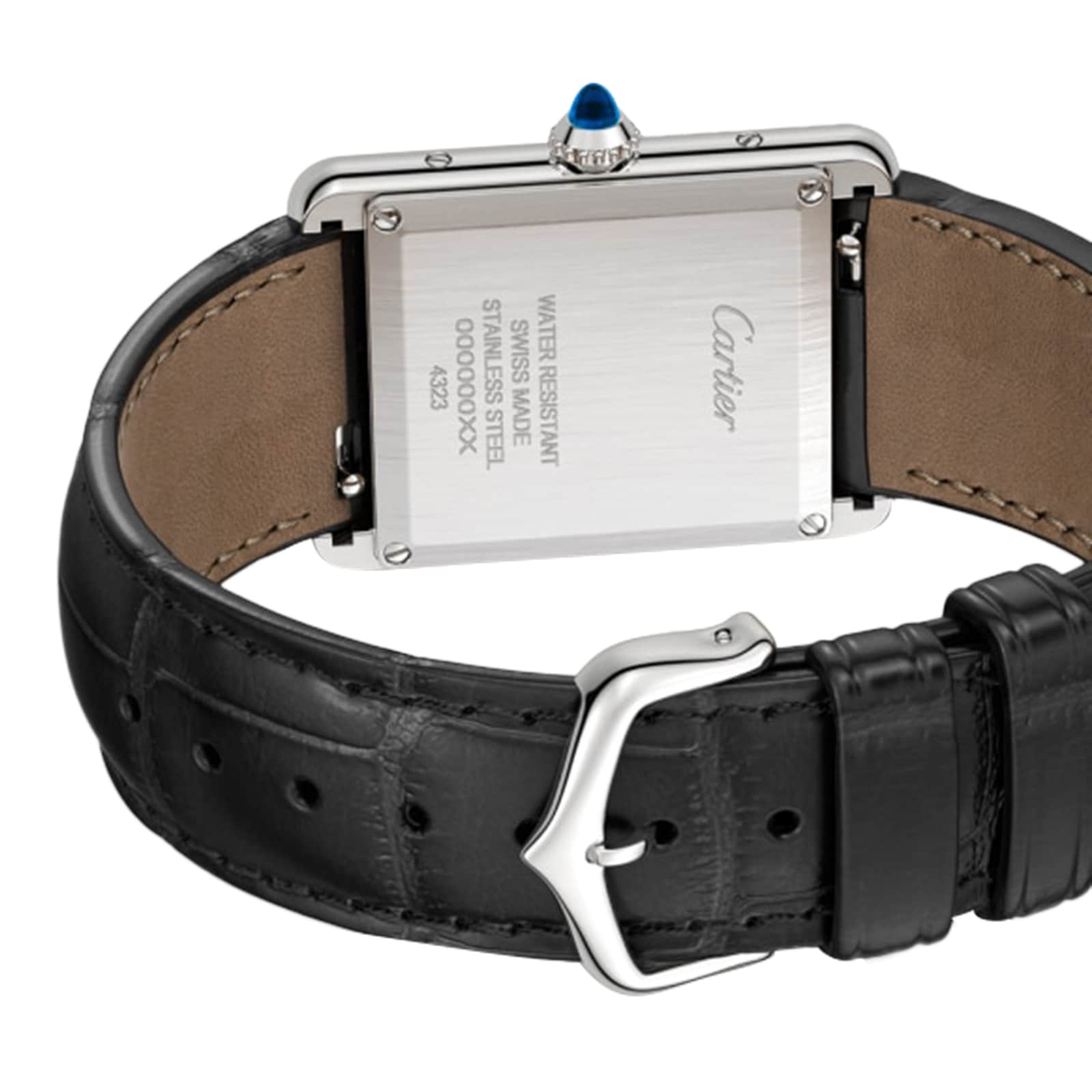 Cartier Tank Must Watch, Large Model, Quartz Movement, Steel Cartier Tank Must Watch, Large Model, Quartz Movement, Steel