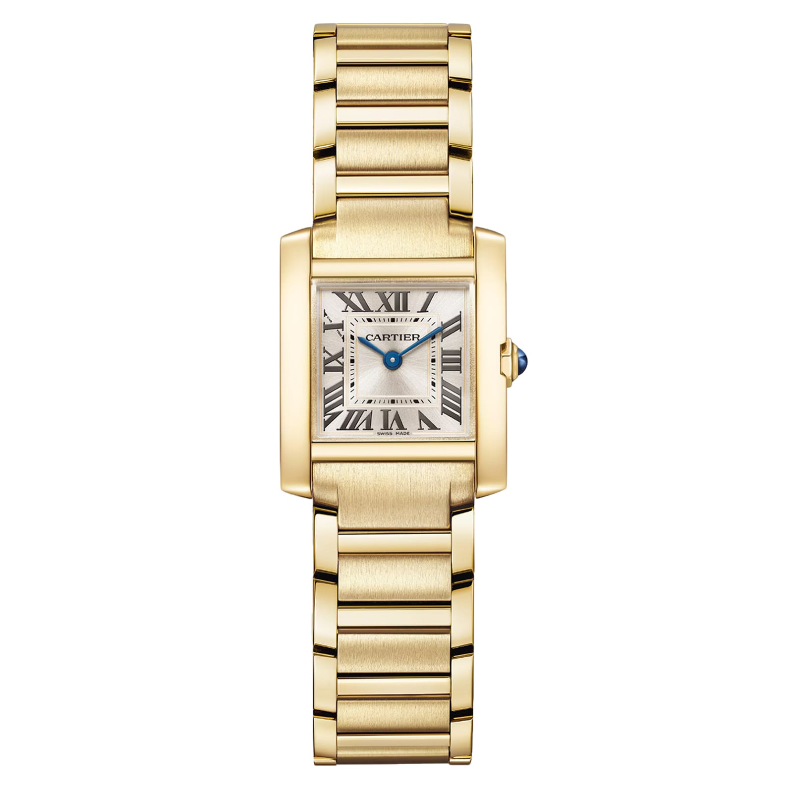 Cartier Tank Francaise Watch, Small Model, Quartz Movement, 18K Yellow Gold Case