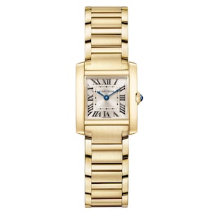 Cartier Tank Francaise Watch, Small Model, Quartz Movement, 18K Yellow Gold Case