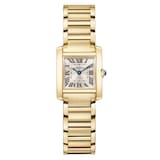 Cartier Tank Francaise Watch, Small Model, Quartz Movement, 18K Yellow Gold Case