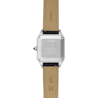 Cartier Santos-Dumont Watch Small Model, Quartz Movement, Steel, Leather Cartier Santos-Dumont Watch Small Model, Quartz Movement, Steel, Leather