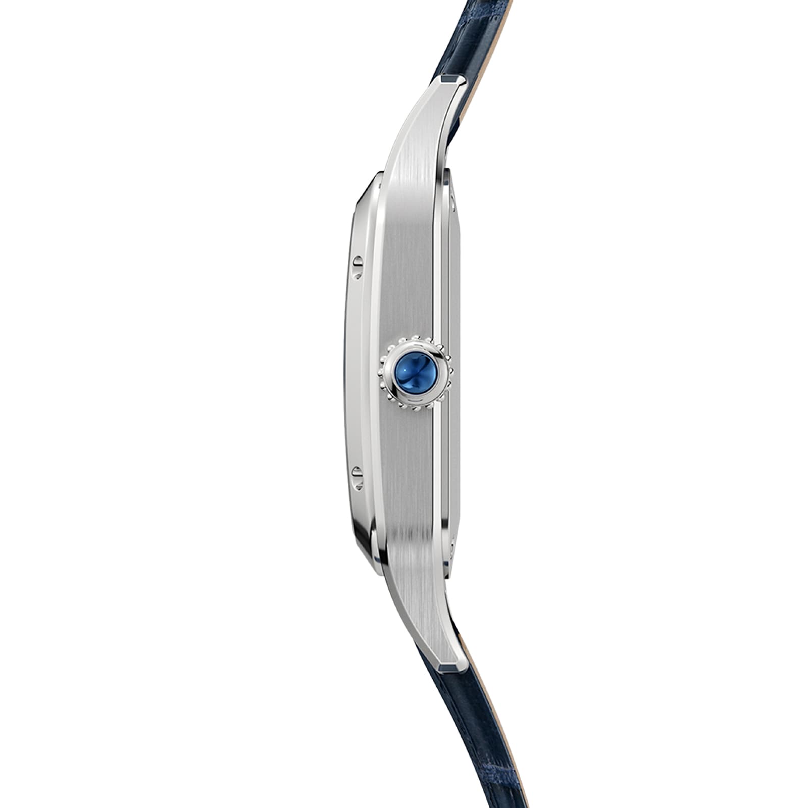 Cartier Santos-Dumont Watch Small Model, Quartz Movement, Steel, Leather Cartier Santos-Dumont Watch Small Model, Quartz Movement, Steel, Leather