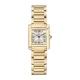 Cartier Tank Française Watch Small Model, Quartz Movement, Yellow Gold