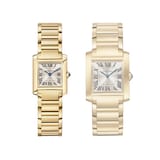 Cartier Tank Française Watch Small Model, Quartz Movement, Yellow Gold